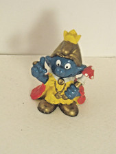 Puffo dorato re imperatore con