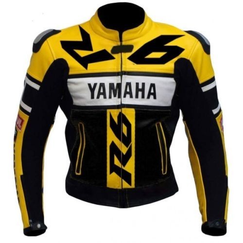 Yamaha giacca pelle da - giacca, in