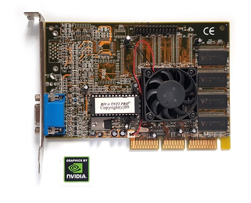 Scheda video nvidia riva tnt2 - video,
