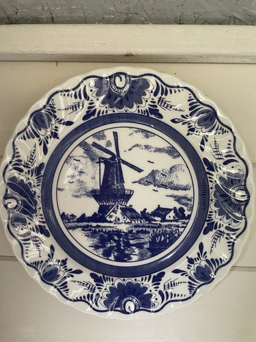 Italian ceramic wall plate - ceramic,