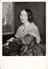 Cartolina artistica Wasmann, F., Ritratto donna Dr. Wasmann - 4330151