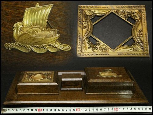 Antico set tabacco giapponese