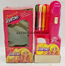BARBIE BEAUTY SECRETS SPAZZOLINO DA DENTI MATTEL VINTAGE 1980 NEW IN BOX