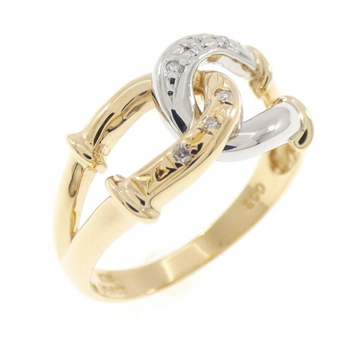 Autentico anello con - , diamanti