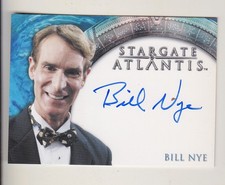 2009 Rittenhouse Stargate Atlantis Heroes Bill Nye Auto Science Guy