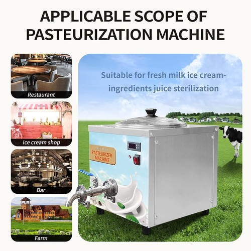 Macchina pastorizza gelato