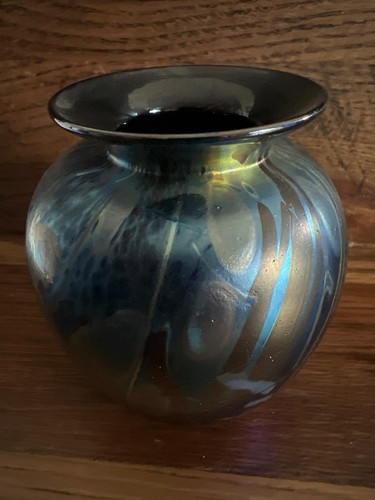 Vaso vetro artistico - vaso,