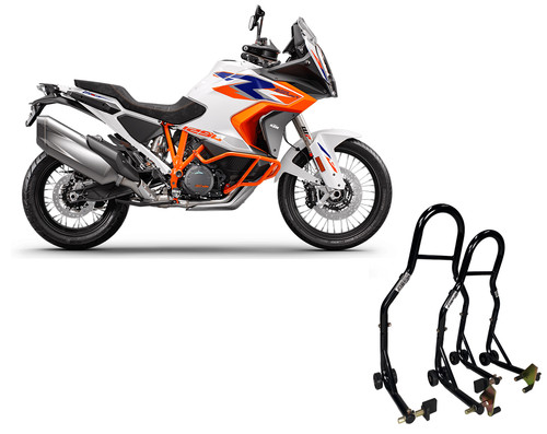 Cavalletti alza moto ruote - 2,