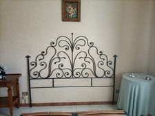 Testata Letto In Ferro Battuto Artigianale