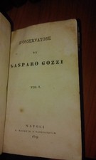 L'osservatore di Gasparo Gozzi