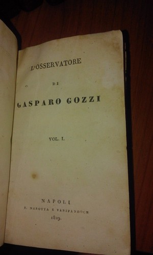 Osservatore gasparo gozzi - l'osservatore,