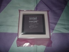 Vintage raro logo Intel 486