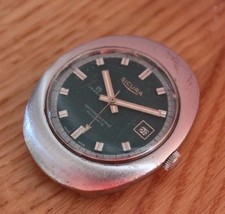 Orologio Sicura Ufo - Cal. BFG 158 - Quadrante Verde - Vintage Automatico