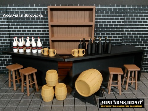 Diorama moderno bar - , pub