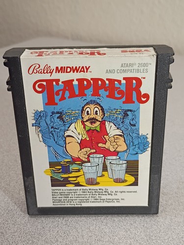 Cartuccia videogioco tapper - videogioco,