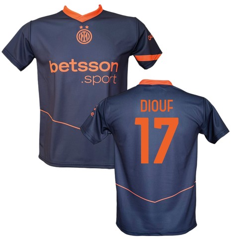 Terza maglia diouf - 17, inter