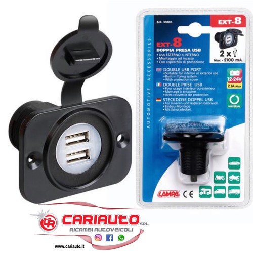 Usb doppia presa - doppia,