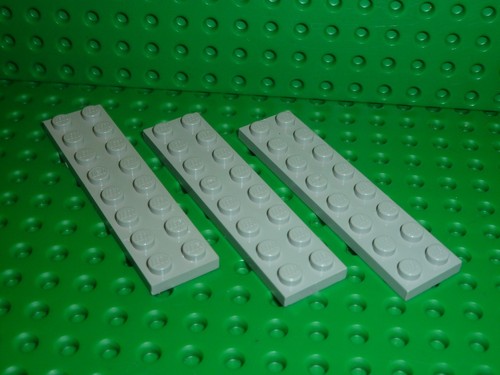 Lego brique plaque 2x8 - x,