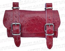 Borsa pelle rosso Borsello