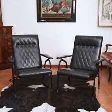 Coppia di poltrone anni 60-70