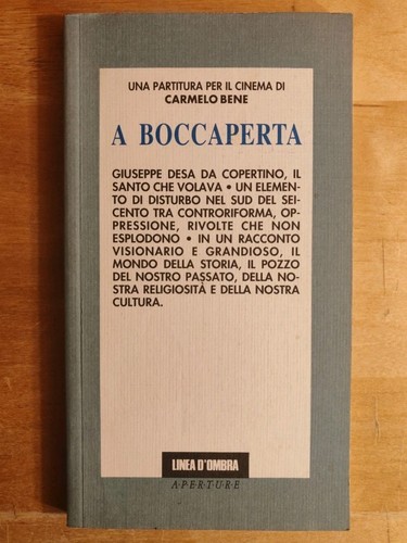 Carmelo bene boccaperta - bene,