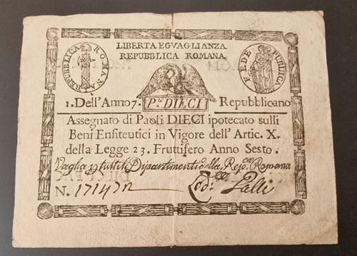 Assegnato paoli dieci 10 - di,