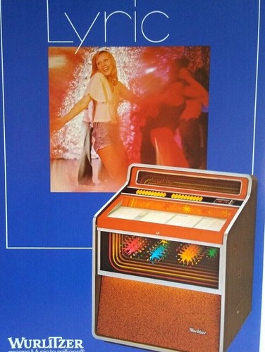 Wurlitzer lyric jukebox flyer - wurlitzer,