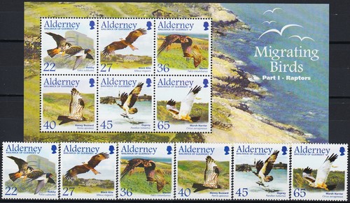 Alderney set s migrating - &, s/s