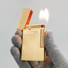 Dual Flame Brushed Lighters