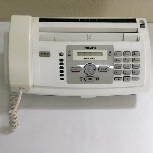 Telefono fax philips vintage - fax,