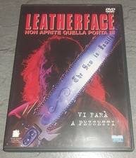 DVD NON APRITE QUELLA PORTA III LEATHERFACE FUORI CATALOGO 