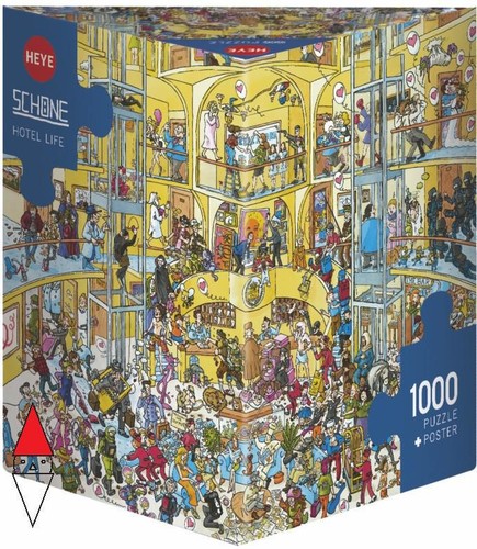 Puzzle grafica heye fumetti - puzzle,