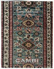 CAMBI. GENOVA. TAPPETI ANTICHI. CATALOGO ASTA 30 OTTOBRE 2014.