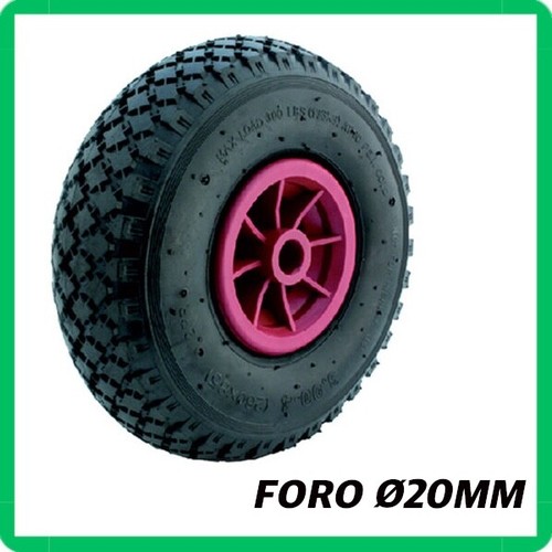 Ruote per carrello carriola - per,