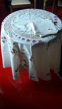 Lace and Embroidery!  Round