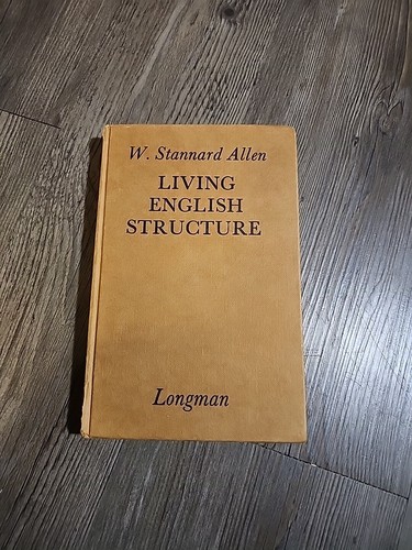 Living english structure - living,