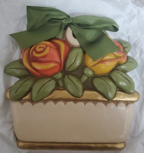 Formella thun con rose - formella,