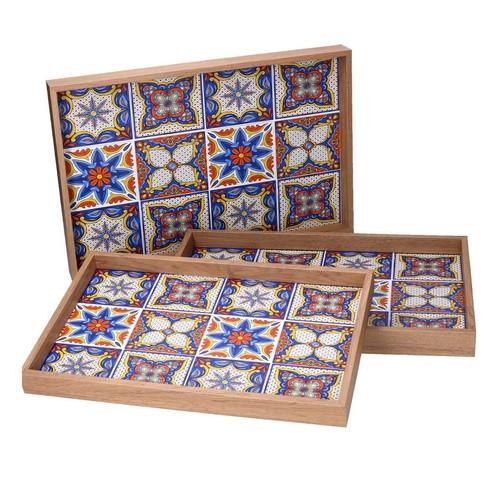 Set vassoi rettangolari - vassoi, da