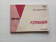 Yamaha FZR 600 R 1993-94 manuale uso manutenzione libretto originale ITALIANO