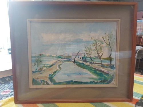 Quadro olio tela - su,