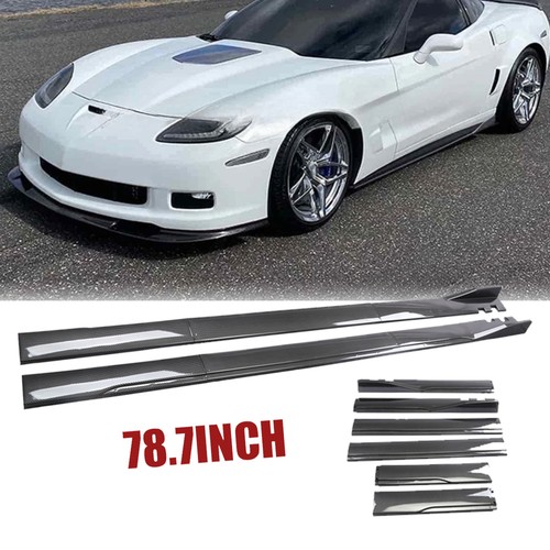 Carbon fiber side - side, skirt