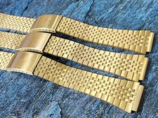 BRACCIALE NOS SENZA MARCHIO COLORE ORO 18MM BELLO ADATTO PER CITIZEN BULLHEAD 67-9020