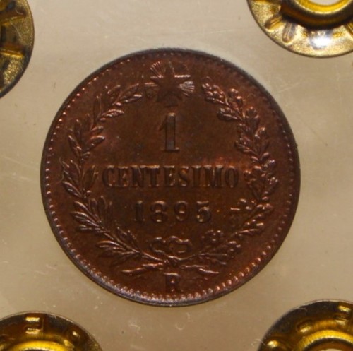 Centesimo 1895 fd - -, rame