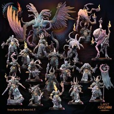 Miniature D&D/wargames Lost Kingdom Settembre September 2023 resina 3d print