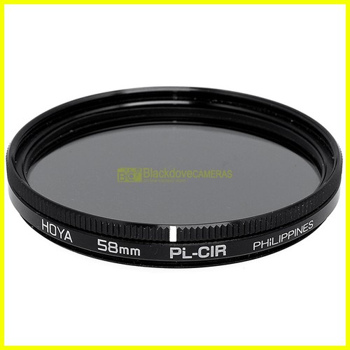 58mm filtro polarizzatore - filtro, hoya