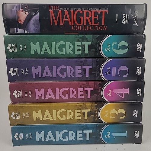 Bruno cremer maigret dvd - cremer, set