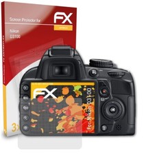 atFoliX 3x Protezione Pellicola dello Schermo per Nikon D3100 opaco&antiurto