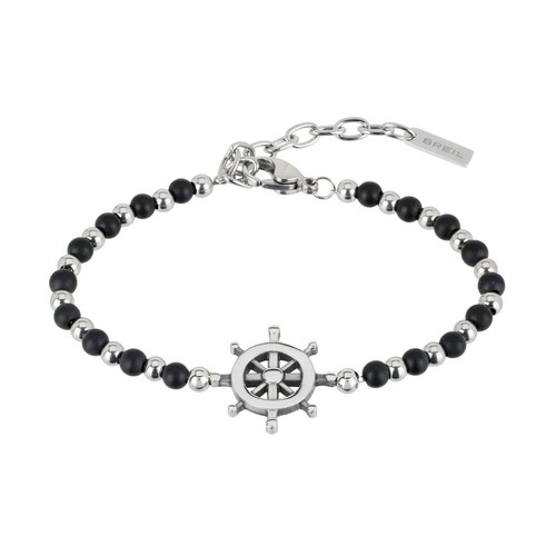 Breil black onix bracciale - onix, in