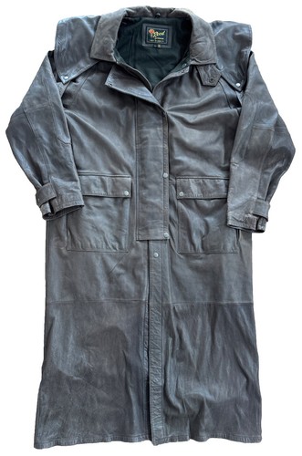 Giacca lunga vintage - , marrone