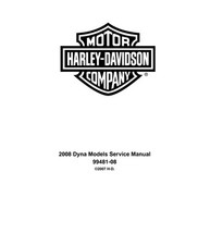 MANUALE OFFICINA REVISIONE RIPARAZIONE PDF HARLEY-DAVIDSON DYNA 2008